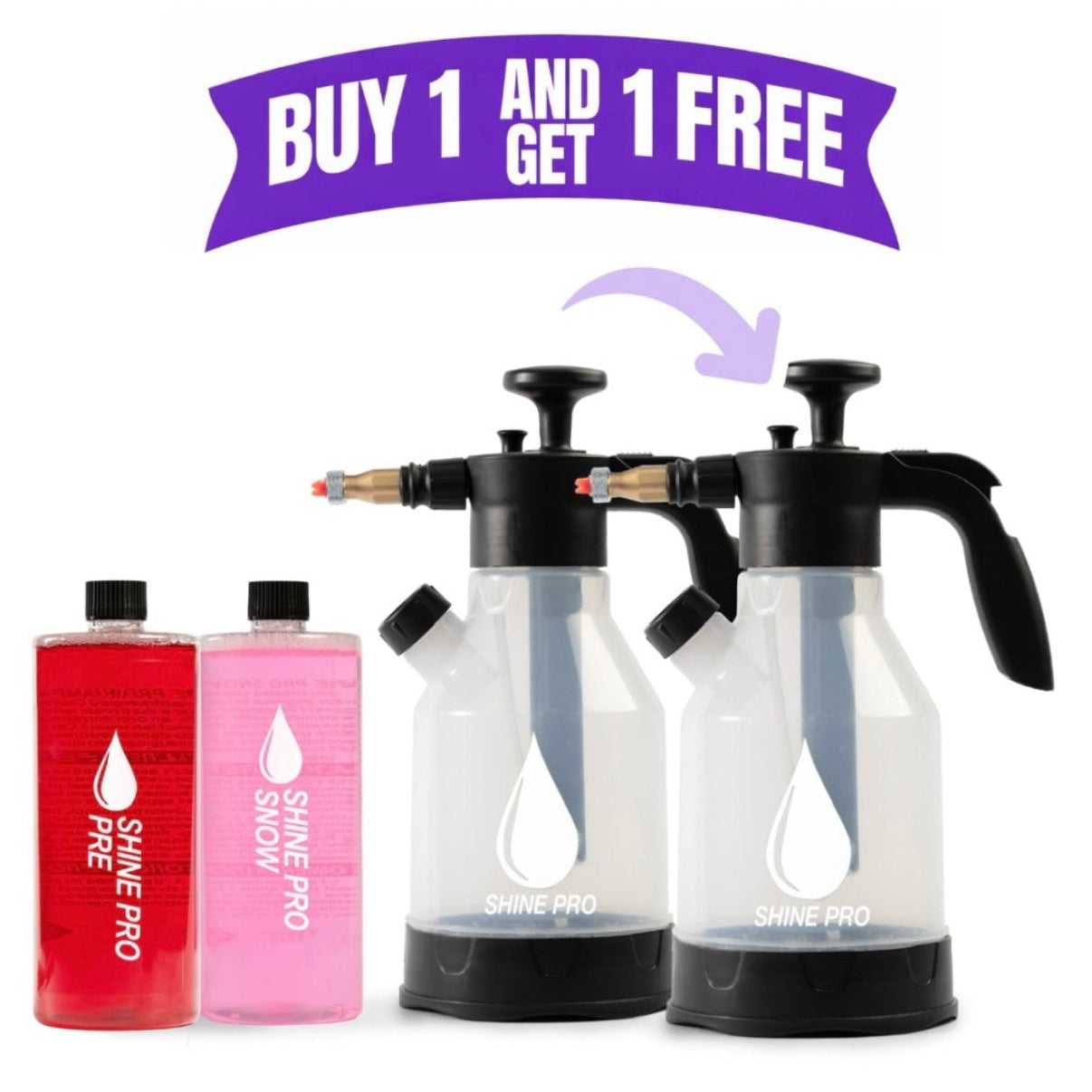 Shinepro Free Spray Bundle